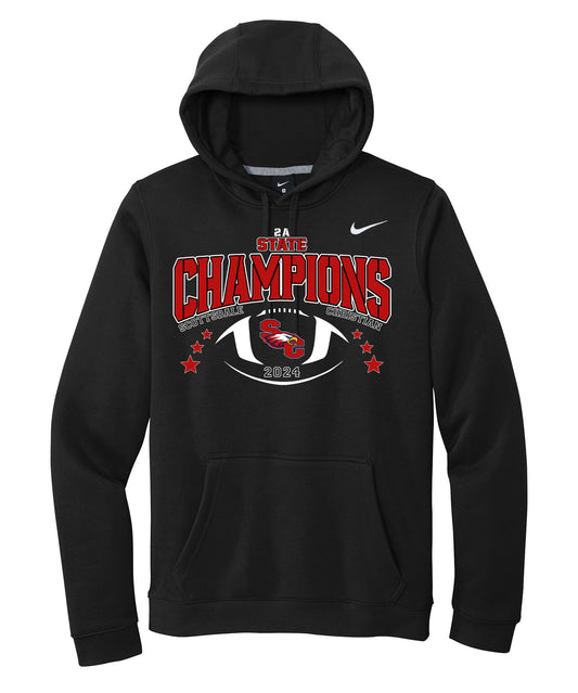 2024 State Champs - Nike Fleece Pullover Hoodie