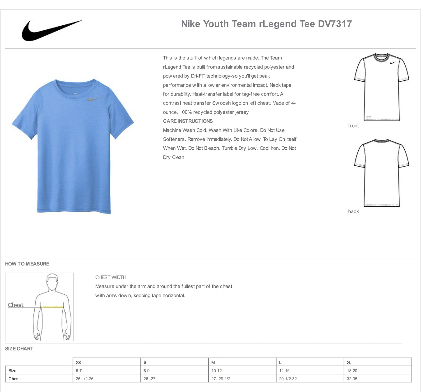 2024 State Champs - Nike Tee