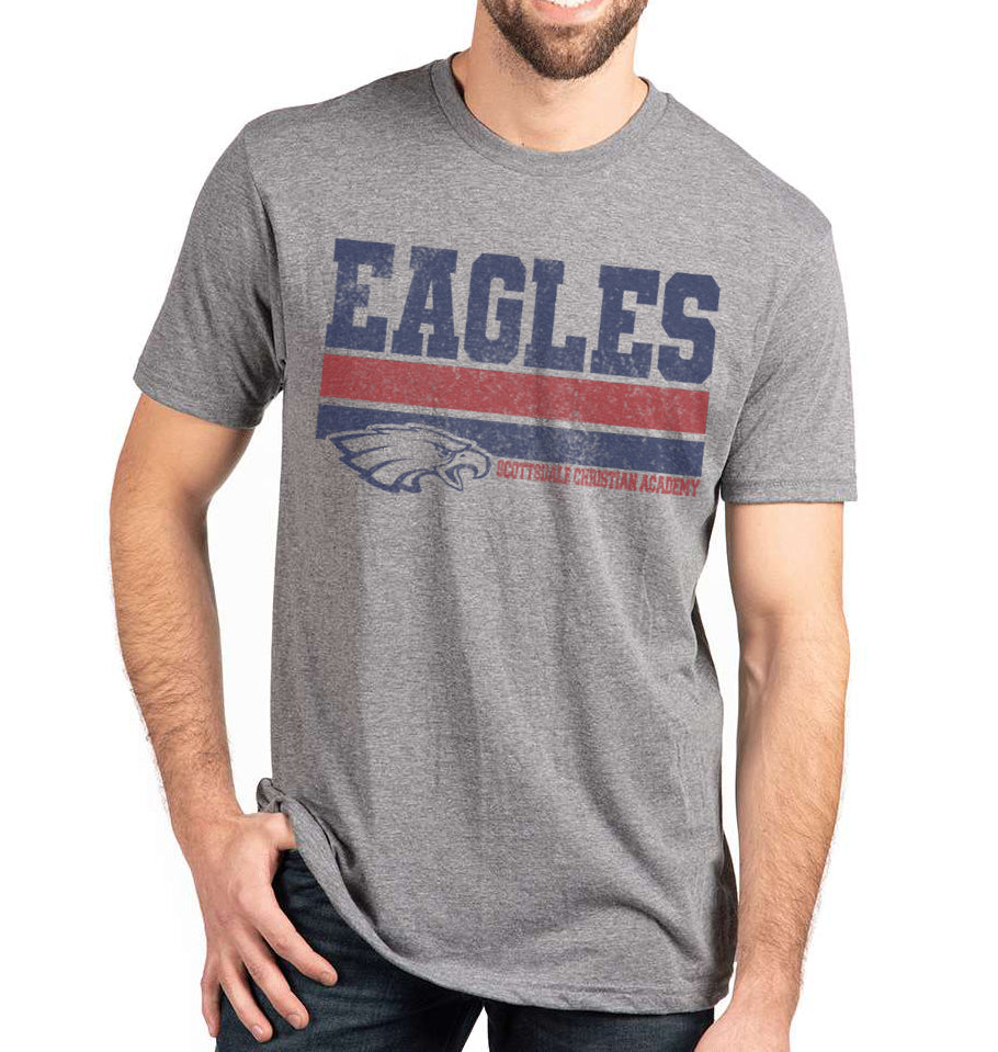 Vintage Eagles Tri-Blend Tee