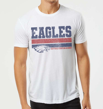 Vintage Eagles Tri-Blend Tee