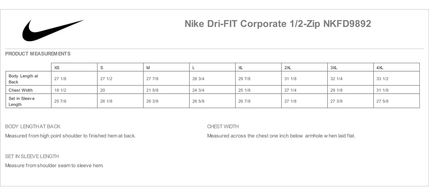 Nike Dri-FIT Corporate 1/2-Zip - Adult