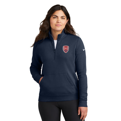 Nike Club Fleece Sleeve Swoosh 1/2-Zip - Women's