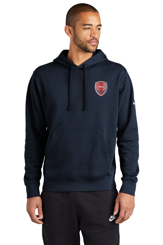 Nike Fleece Pullover Hoodie - Adult - Embroidered Crest